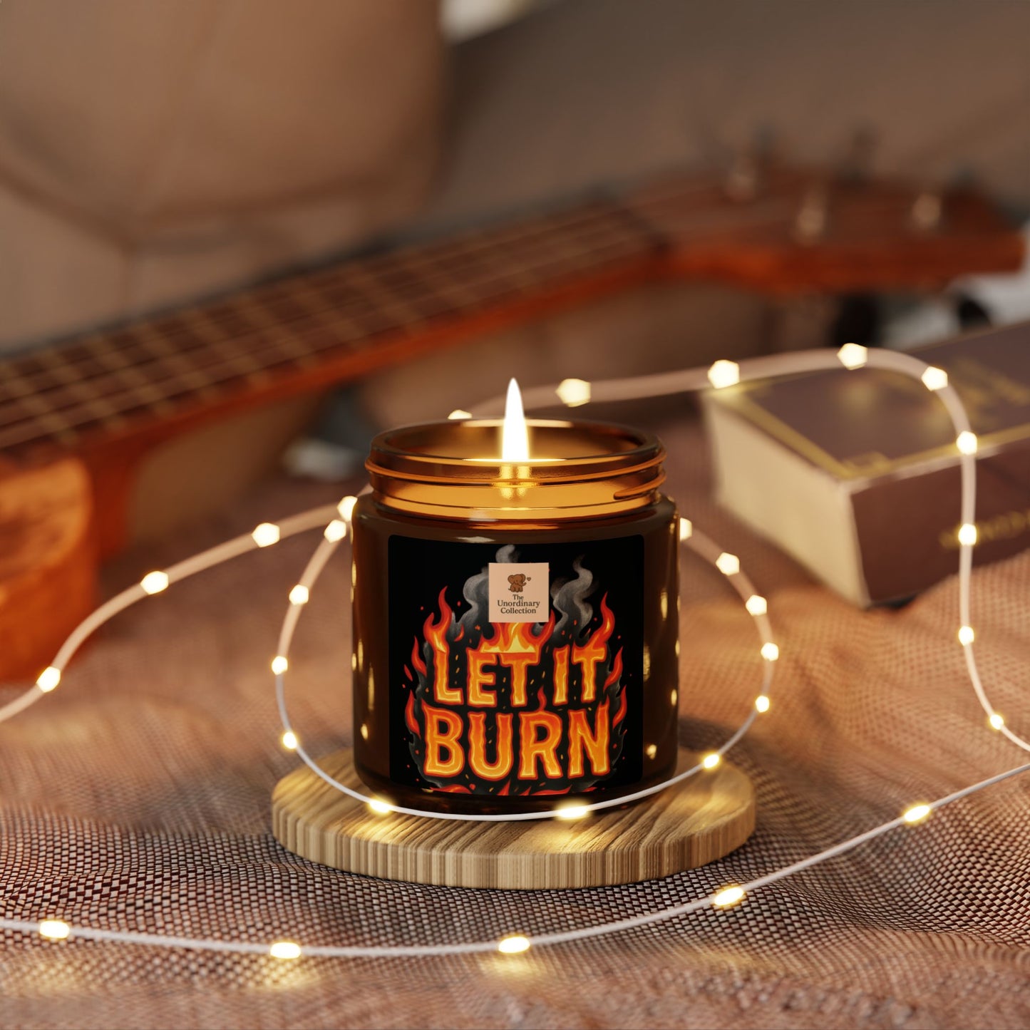Let It Burn Scented Soy Candle