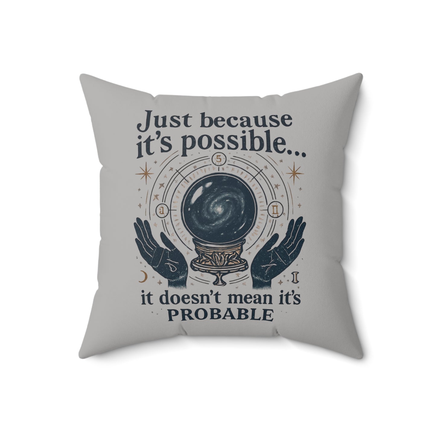 Ignore my intrusive thoughts...Cozy Pillow