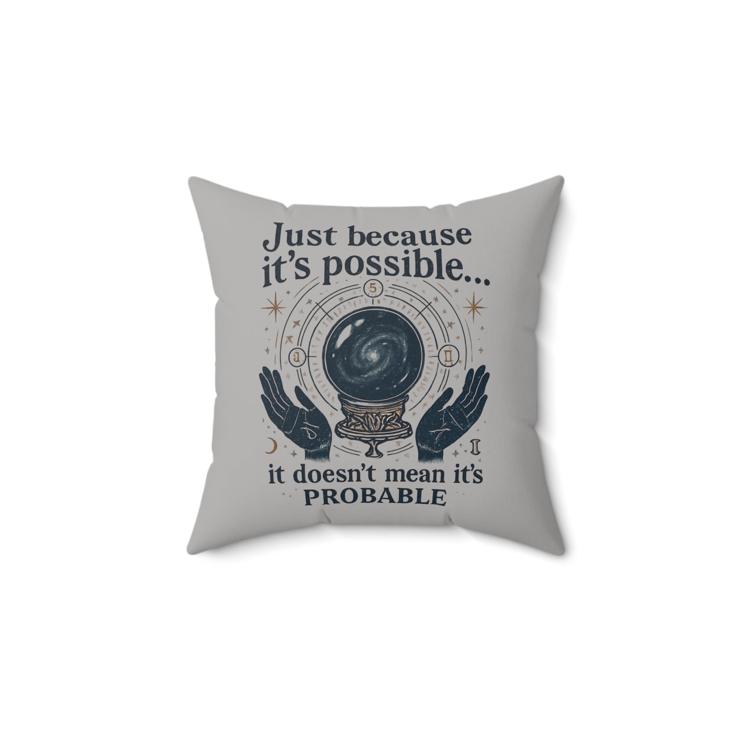 Ignore my intrusive thoughts...Cozy Pillow