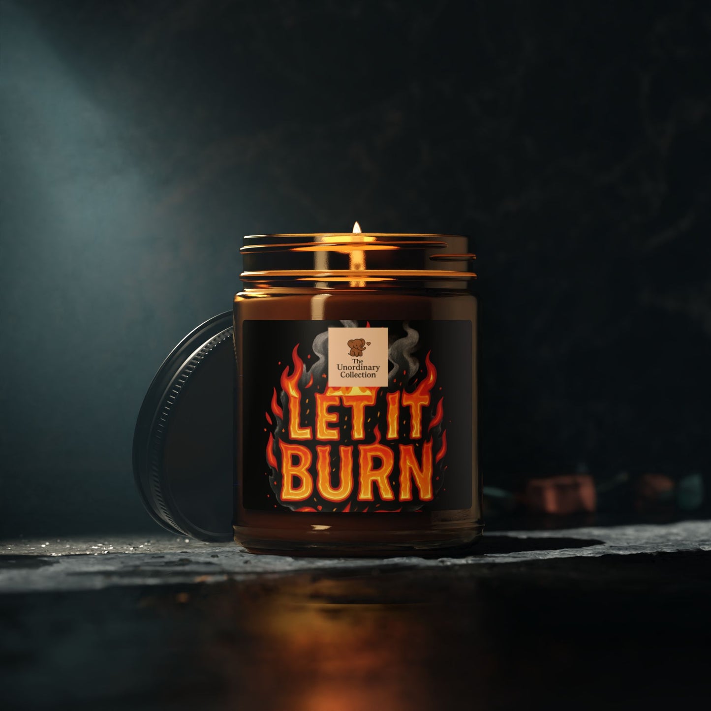 Let It Burn Scented Soy Candle