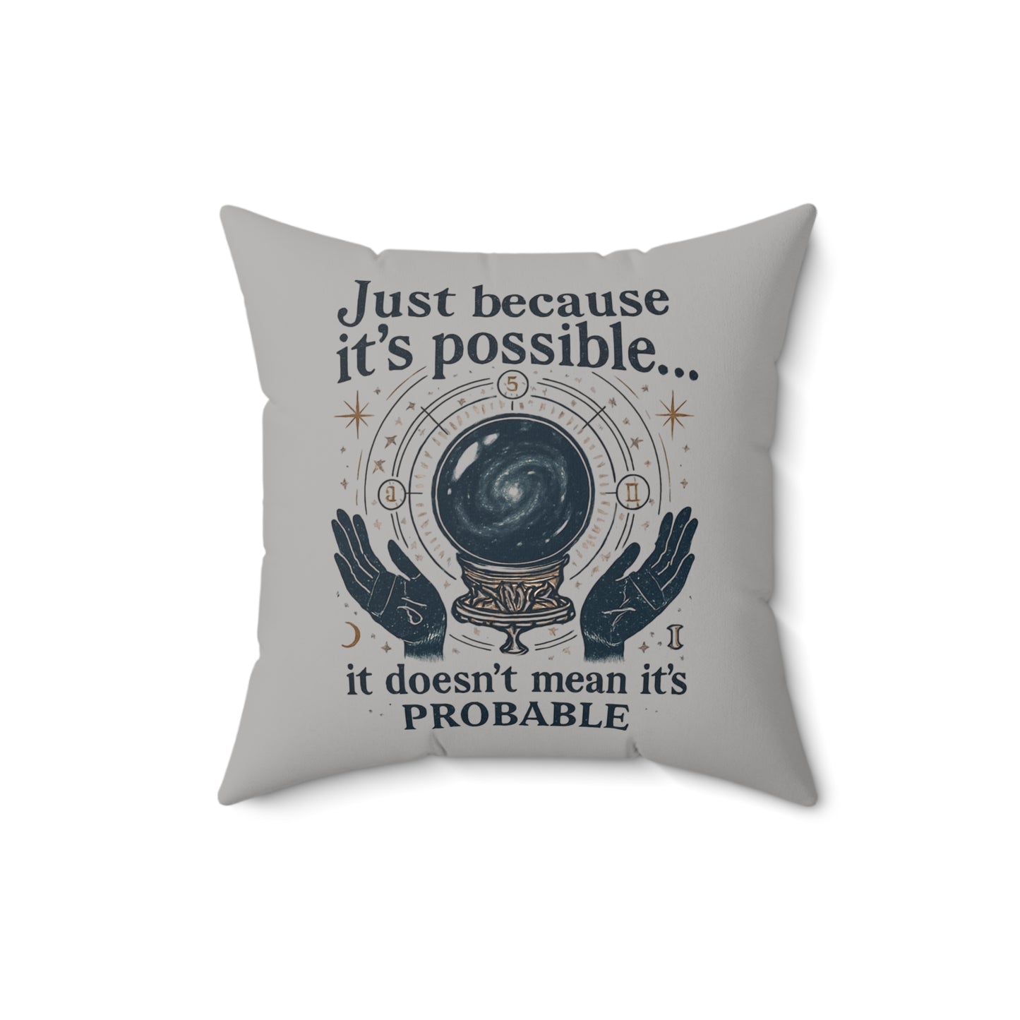 Ignore my intrusive thoughts...Cozy Pillow