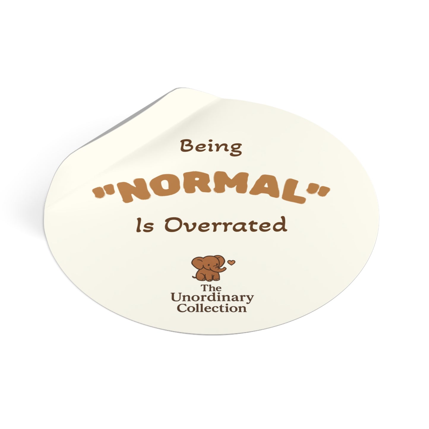 Being “Normal” Is Overrated Collection Sticker